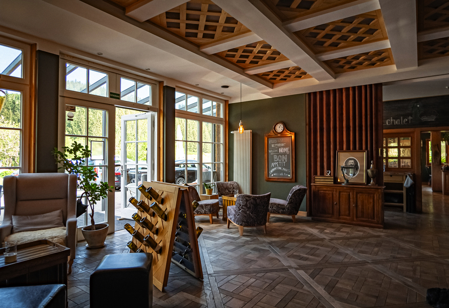 Traumhafte Ausblicke begegnen Ihnen im Hotel Kräuter Chalet an jeder Ecke.