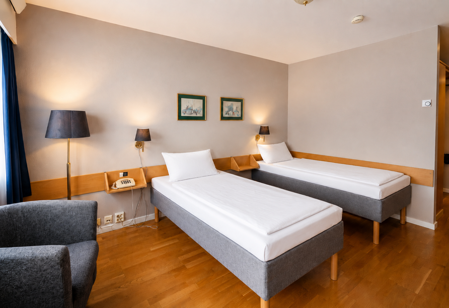 Beispiel eines Doppelzimmers im Beispielhotel Dombås Hotel