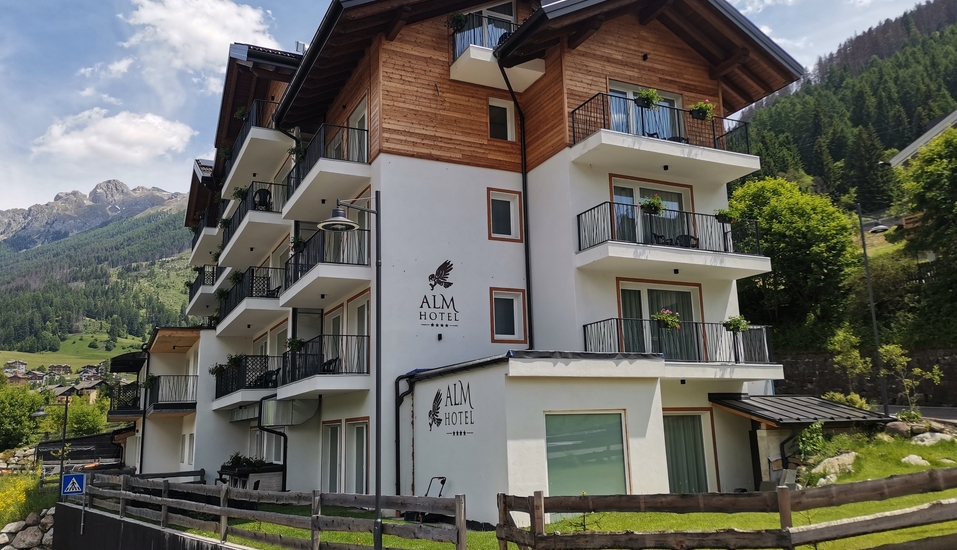 Herzlich willkommen im Active Alm Hotel in Italien.
