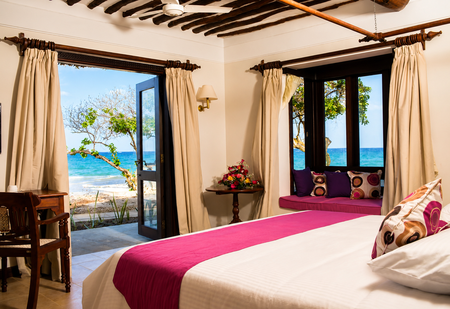 Beispiel eines Doppelzimmers im Jacaranda Beach Resort 