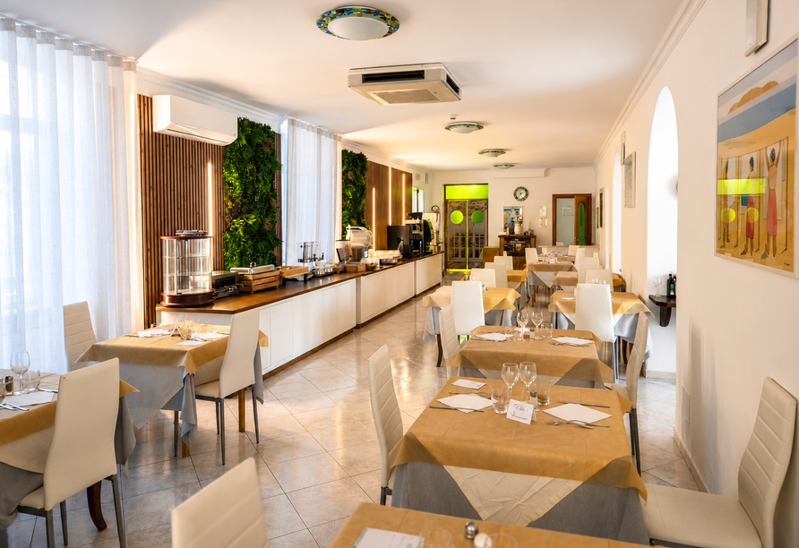 Im Hotelrestaurant wird für Ihr leibliches Wohl gesorgt.