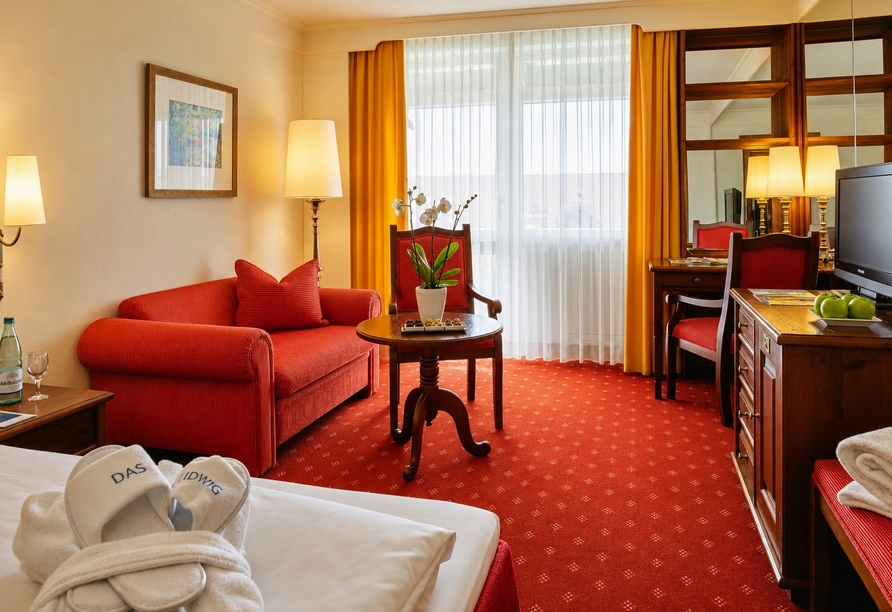 Beispielbild eines Einzelzimmers Classic im DAS LUDWIG Sports Resort