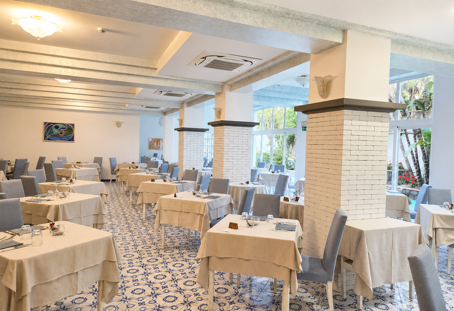 Freuen Sie sich auf genussvolle Momente im stilvollen Restaurant.