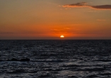 Traumhafte Sonnenuntergänge warten auf Sie. 
