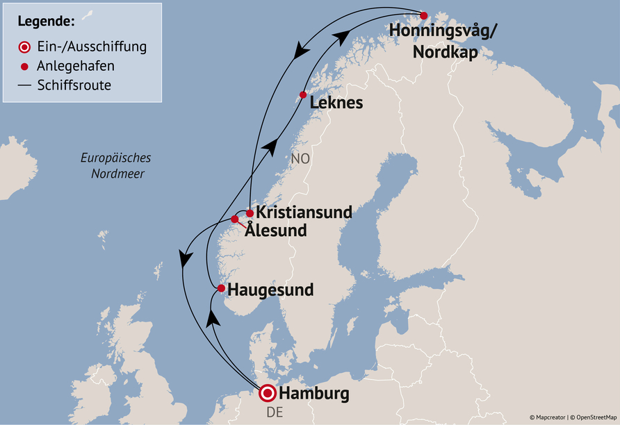 Ihre Reiseroute am 29.05.27