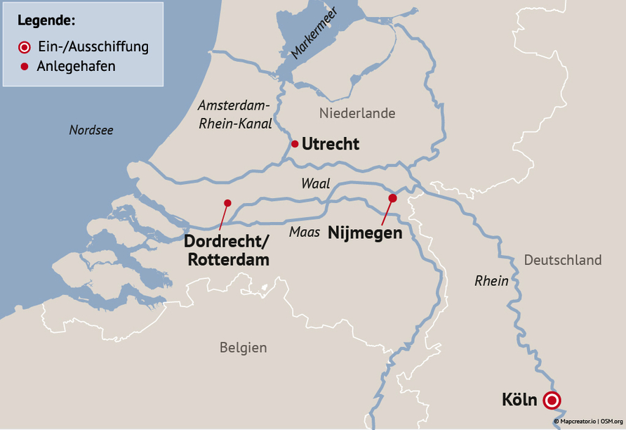 Ihre Reiseroute am 07.11.26