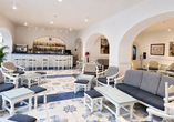 Auch an der Hotelbar werden Sie mit leckeren Getränken verwöhnt.