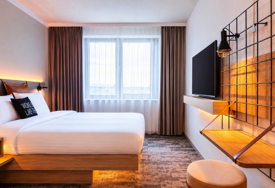 Beispielbild eines Doppelzimmers Moxy Sleeper Queen