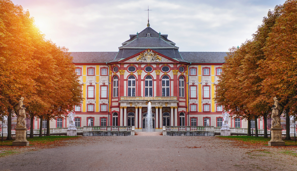 Das Schloss Bruchsal zählt zu den bedeutendsten Barockschlössern Deutschlands.