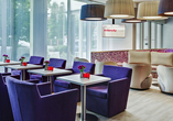 Nehmen Sie Platz und genießen Sie entspannte Stunden in der Lounge.