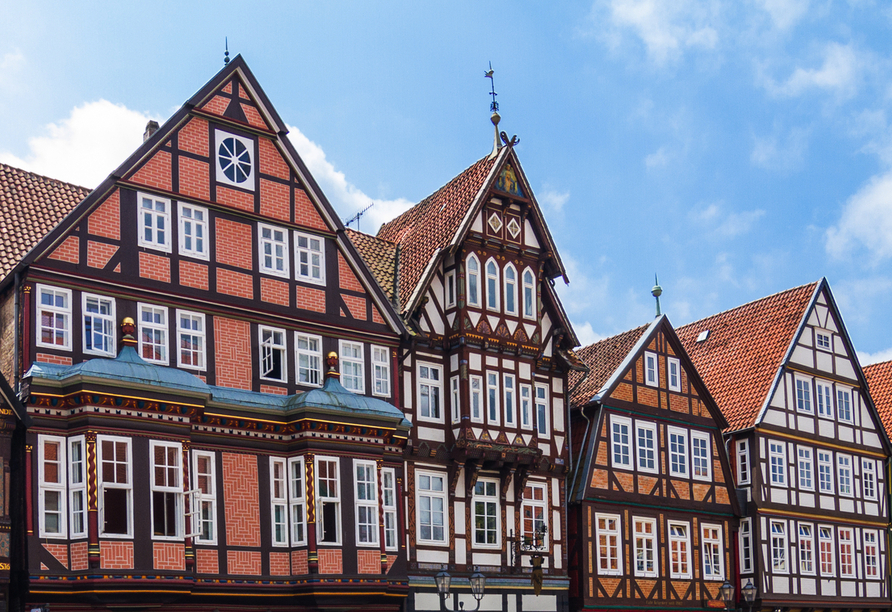 Die Celler Altstadt zählt zu den schönsten Fachwerkensembles Deutschlands.