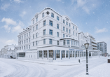 Das Nordseehotel bietet den idealen Ausgangspunkt für erholsame Urlaubstage.