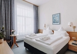 Beispielbild eines Doppelzimmers im Nordseehotel
