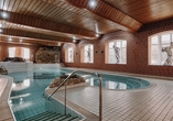 Die Friesentherme im Nordseehotel lädt zu wohltuenden Wellnessmomenten ein.