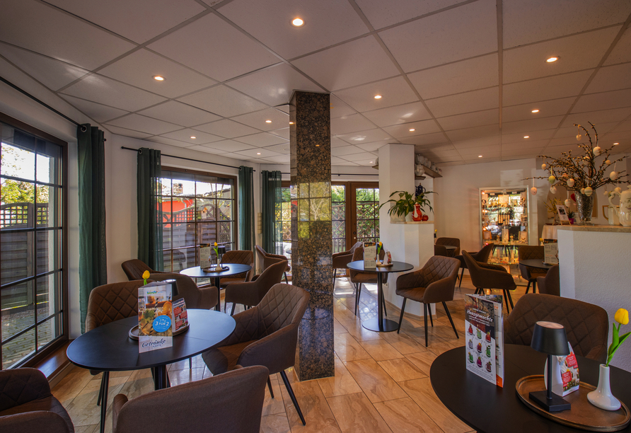 Die Hotelbar lädt zum gemütlichen Ausklang eines erlebnisreichen Tages ein.