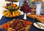 Das abwechslungsreiche Buffet hält für jeden Geschmack das Passende bereit.