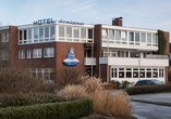 Das Miramar Hotel empfängt Sie in stilvollem Ambiente.