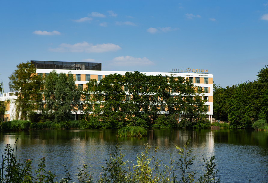 Das Otium Hotel Roosendaal verbindet modernen Komfort mit einer ruhigen Lage im Grünen.