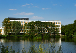 Das Otium Hotel Roosendaal verbindet modernen Komfort mit einer ruhigen Lage im Grünen.