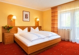 Beispiel eines Doppelzimmers im Vital & Wellness Hotel Schürger