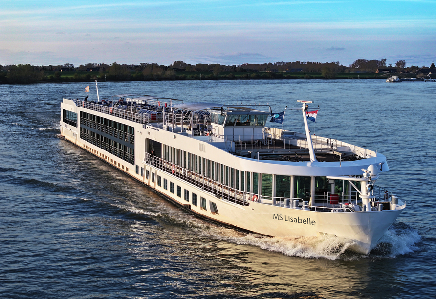 Herzlich willkommen an Bord Ihres Schiffes Lisabelle.