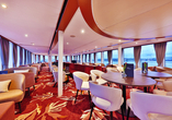 Die Lounge lädt zum gemütlichen Beisammensein ein.