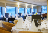 Das Restaurant an Bord