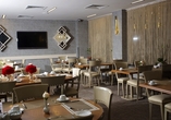Das Restaurant im Hotel Bulvar Palas Istanbul.