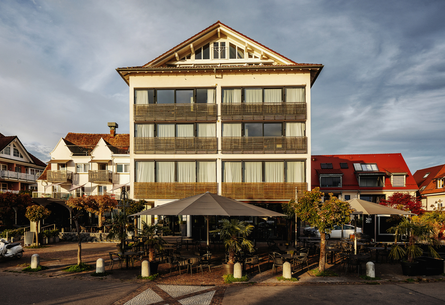 Außenansicht des Seevital Hotels