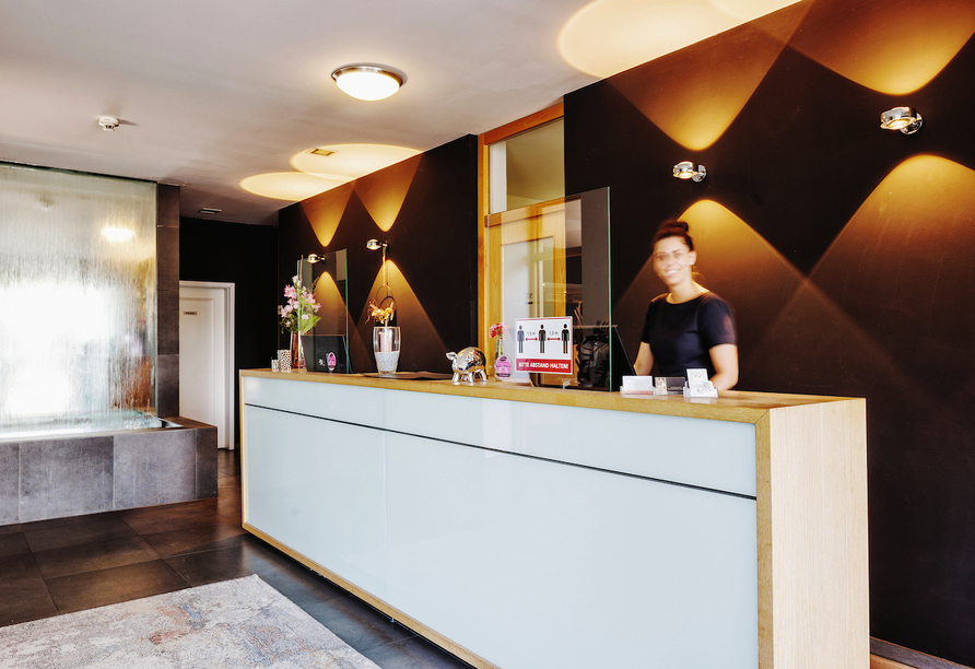 Das Seevital Hotel begrüßt Sie herzlich. 