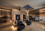 Der Wellnessbereich des Hotels