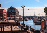 Hafen von Klaipėda in Litauen