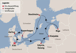 Ihre Reiseroute