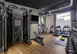 Trainieren Sie im modernen Fitnessbereich des Moxy Essen City.