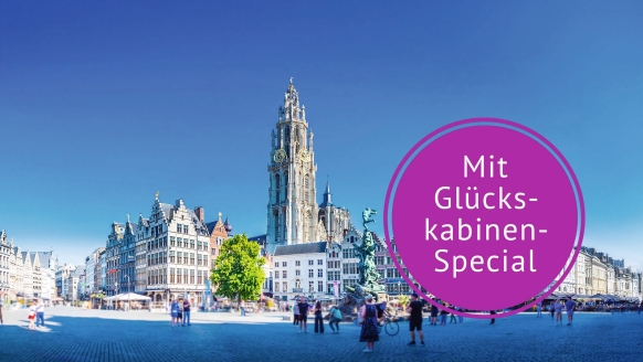 Die Diamantenstadt Antwerpen begrüßt Sie herzlich zu Ihrem Besuch in Belgien.
