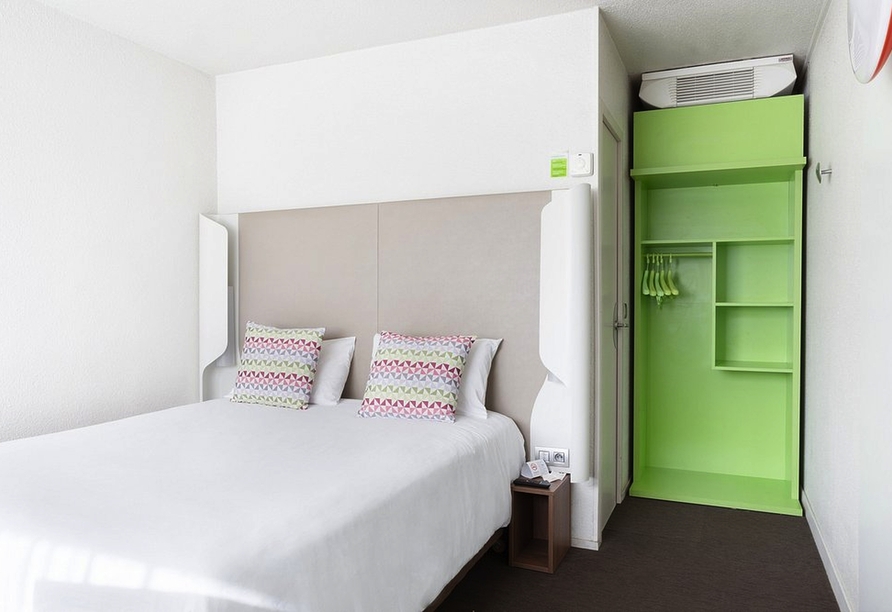 Beispiel eines Doppelzimmers im Beispielhotel Hôtel Campanile Toulon - La Seyne sur Mer