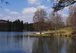 Wie wärs mit einem Winterspaziergang entlang des Dreiburgensees?