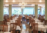 Im Restaurant erwarten Sie genussvolle Momente in angenehmer Atmosphäre.