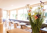 Im Restaurant erwarten Sie genussvolle Momente in angenehmer Atmosphäre.