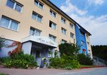 Außenansicht des Hotels am Tierpark