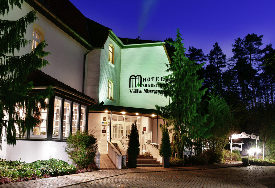 Außenansicht des Ringhotels Villa Margarete