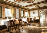 Das Restaurant des Hotel Seltenbacher Hof bietet den passenden Rahmen für genussvolle Stunden in gemütlicher Atmosphäre.