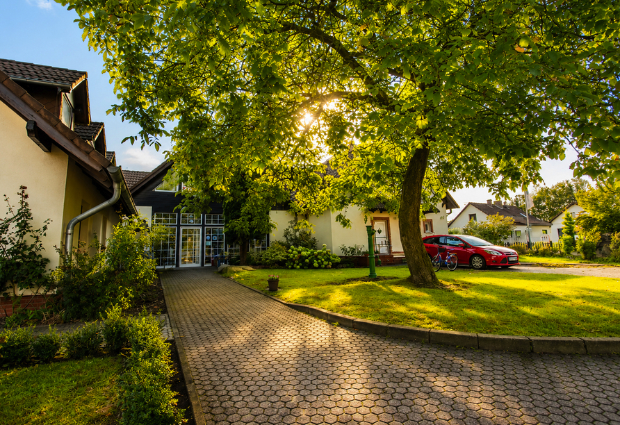 Außenansicht des Ferien Hotels Spreewald