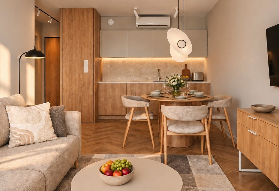 Beispielbild eines Superior Appartments | KI bearbeitet