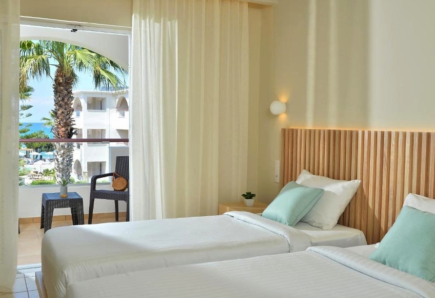 Beispiel Doppelzimmer Superior seitlicher Meerblick