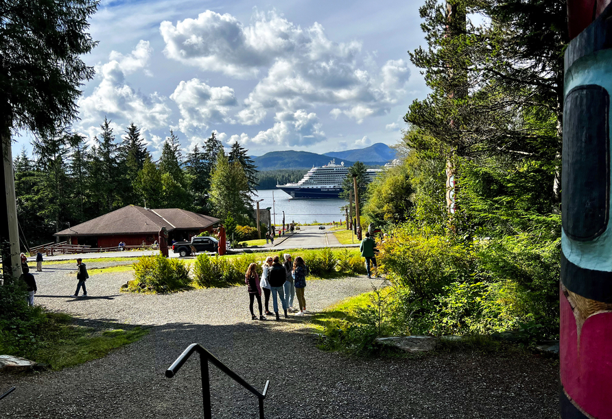 In Ketchikan erleben Sie den besonderen Charakter Südostalaskas.