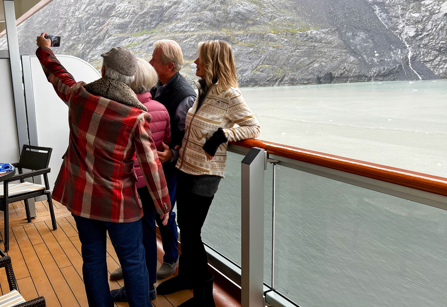 Erkunden Sie auf dieser Kreuzfahrt Alaskas unberührte Wildnis.