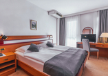 Beispiel eines Doppelzimmers im Hotel Horizont