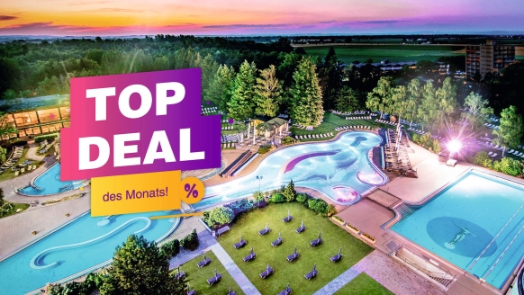 Freuen Sie sich auf die beliebte Johannesbad Therme Bad Füssing!