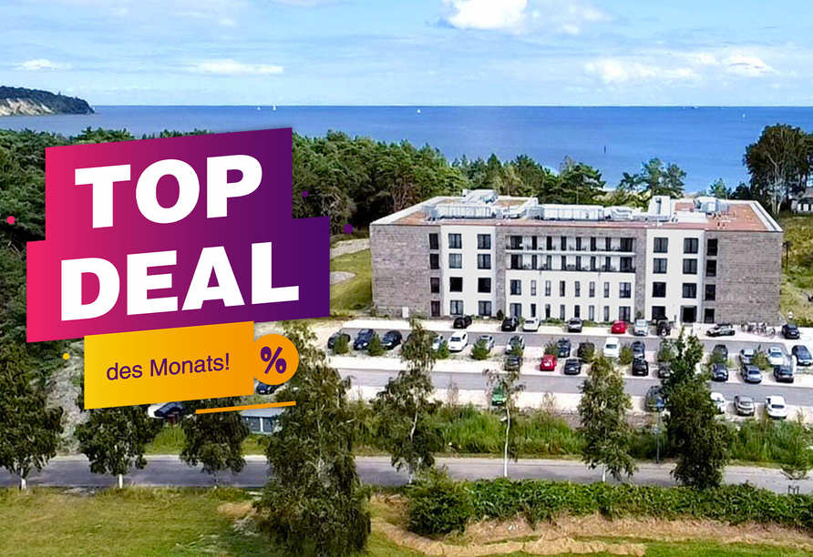 Das Santé Royale Rügen Resort befindet sich in traumhafter Lage.